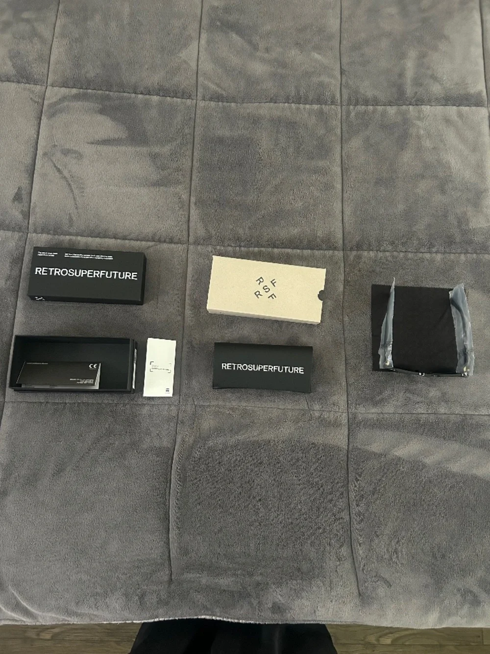 RETROSUPERFUTURE POOCH BLACK Sunglasses